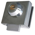 Fechadura CBM 2004 para porta de vidro com chave plana