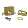 S7 / 4125 100hb right-hand rim lock, 50 mm cylinder