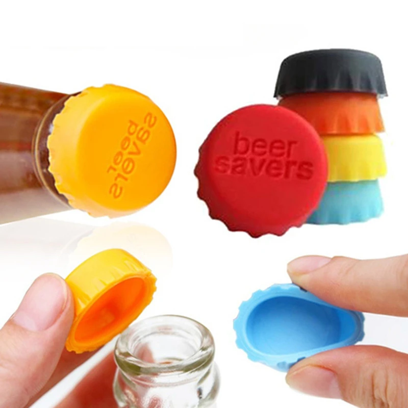 Tapones reutilizables de silicona para botellasTaponesHome & Garden > Kitchen & Dining > Barware > Bottle Caps > Crown Bottle Caps