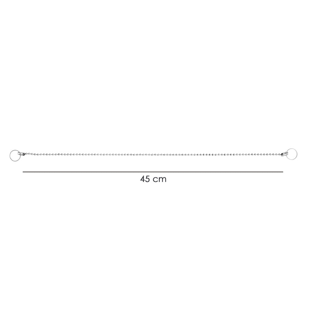 Bathtub chain 45 cm (without plug)