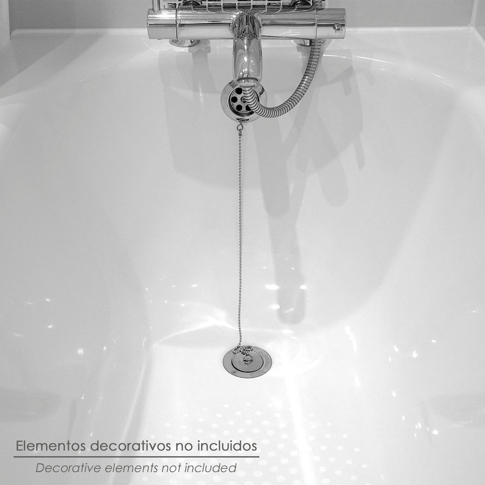 Bathtub chain 45 cm (without plug)