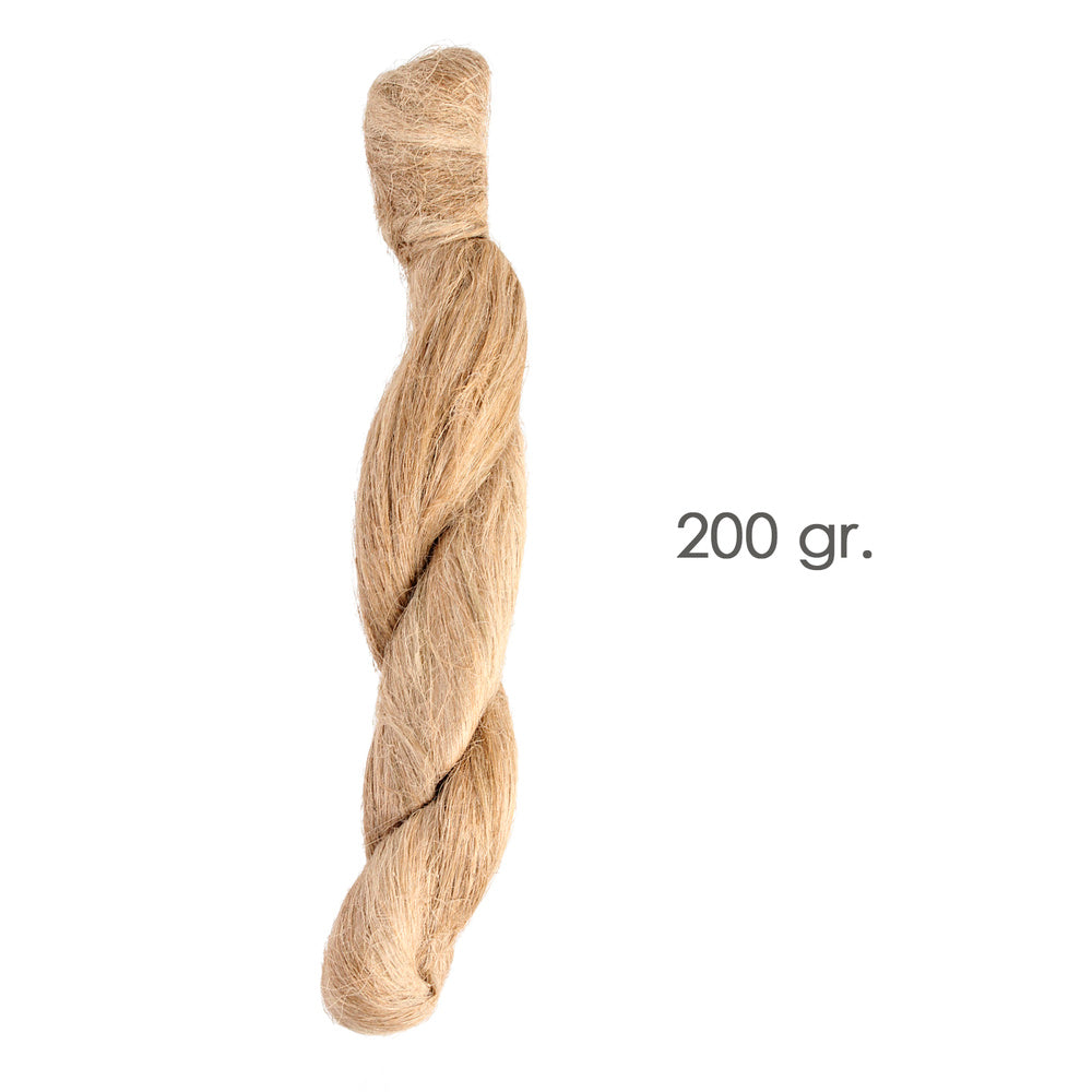 Cañamo fontaneria (madeja 200 gramos), esparto fontaneros, lino fontaneria, estopa fontaneria para tuberias y grifos