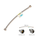 Flexible stainless steel hose male 1/2 - female 1/2 - 200mm