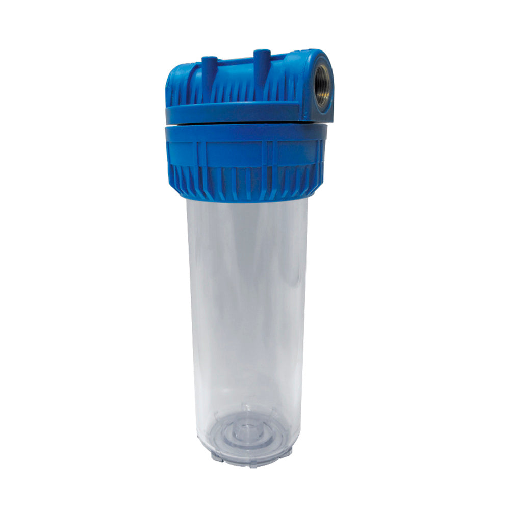 10" water filter housing 1" connection domestic use