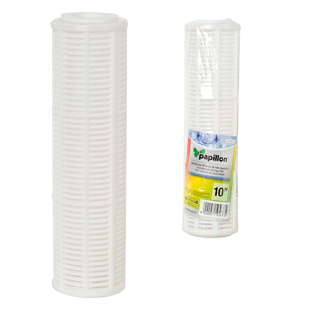 Washable mesh water filter cartridge 10" domestic use