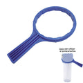 Chave para abrir/fechar o copo do filtro de água de 10" para uso doméstico