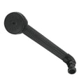 puxador preto para chuveiro