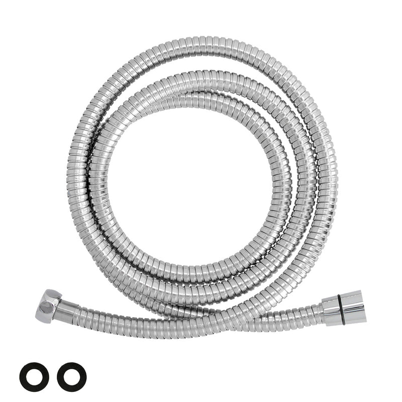 Flexo / manguera ducha extensible acero inoxidable 1,7 a 2 metros accesorios de latón. flexible, resistente a torceduras,