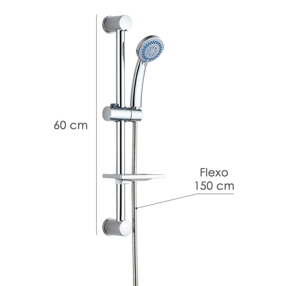 Maneral barra flexo maurer 3 posiciones cromo