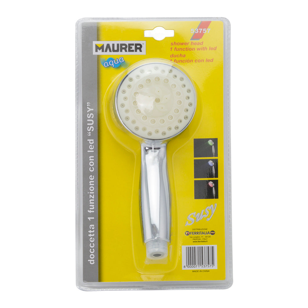 Maneral ducha led indicador temperatura ø 11 cm