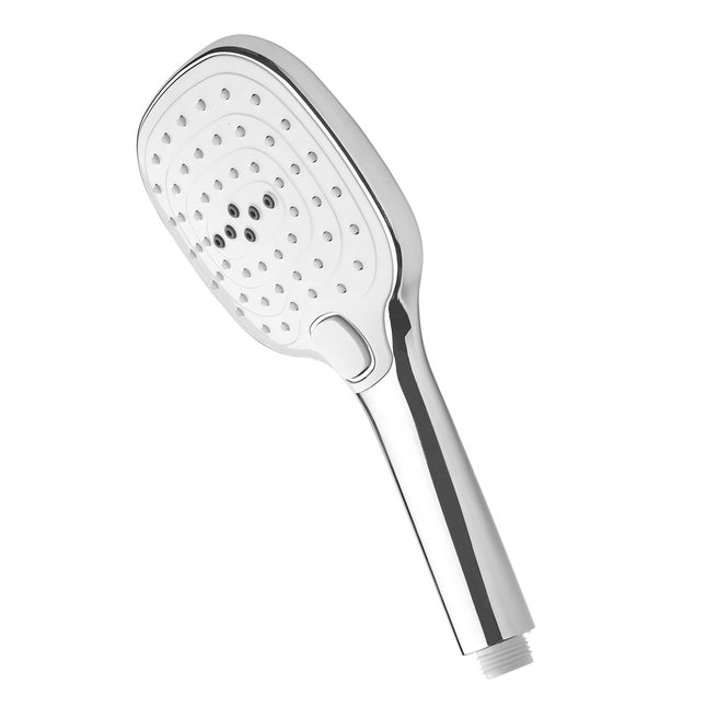 Maneral ducha 3 funciones con pulsador ø 12 cm