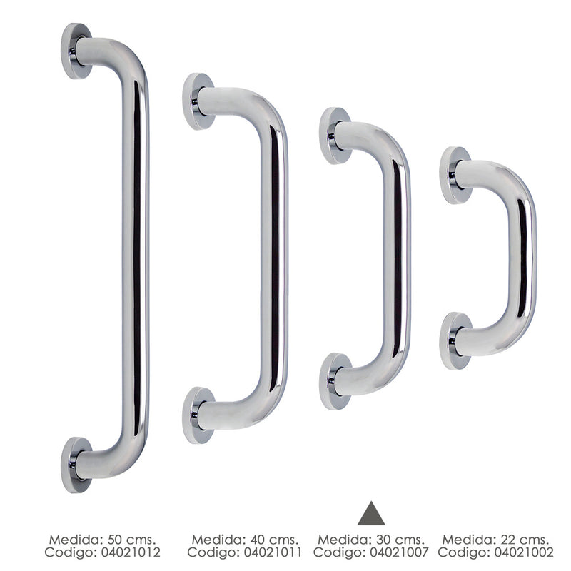 Agarre ducha maurer cromo brillo ø 32 mm. longitud 30 cm