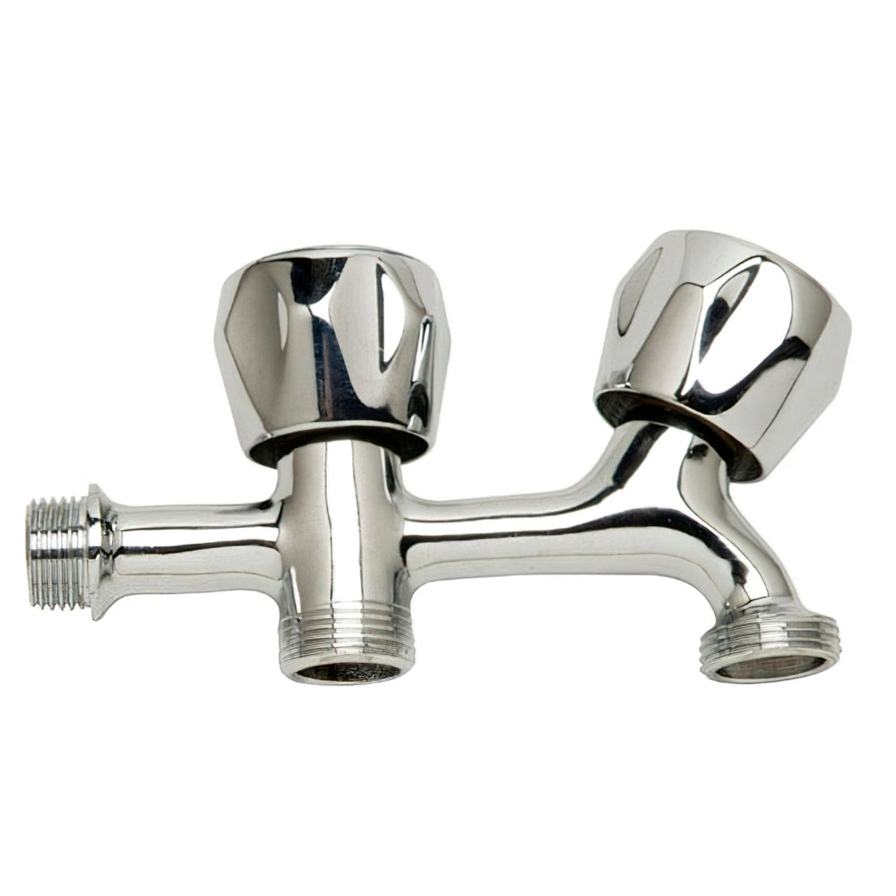 Grifo lavadora doble rosca