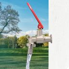 Grifo esfera 1/2"  con sistema de bloqueo por candado grifo jardín exterior, grifo con bloqueo y conector manguera
