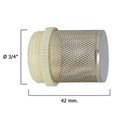 Stainless steel filter for 3/4" check valve