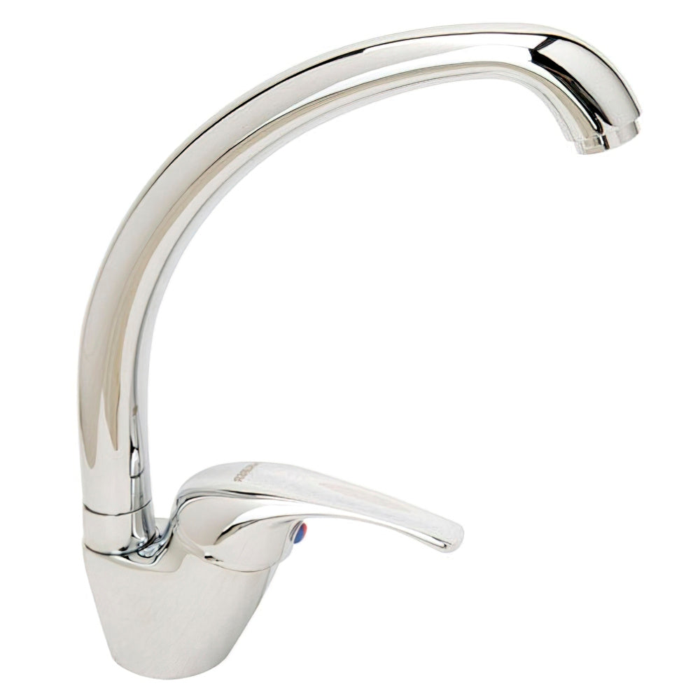 Torneira monocomando para lavatório com bica alta e cartucho cerâmico ø 40 mm
