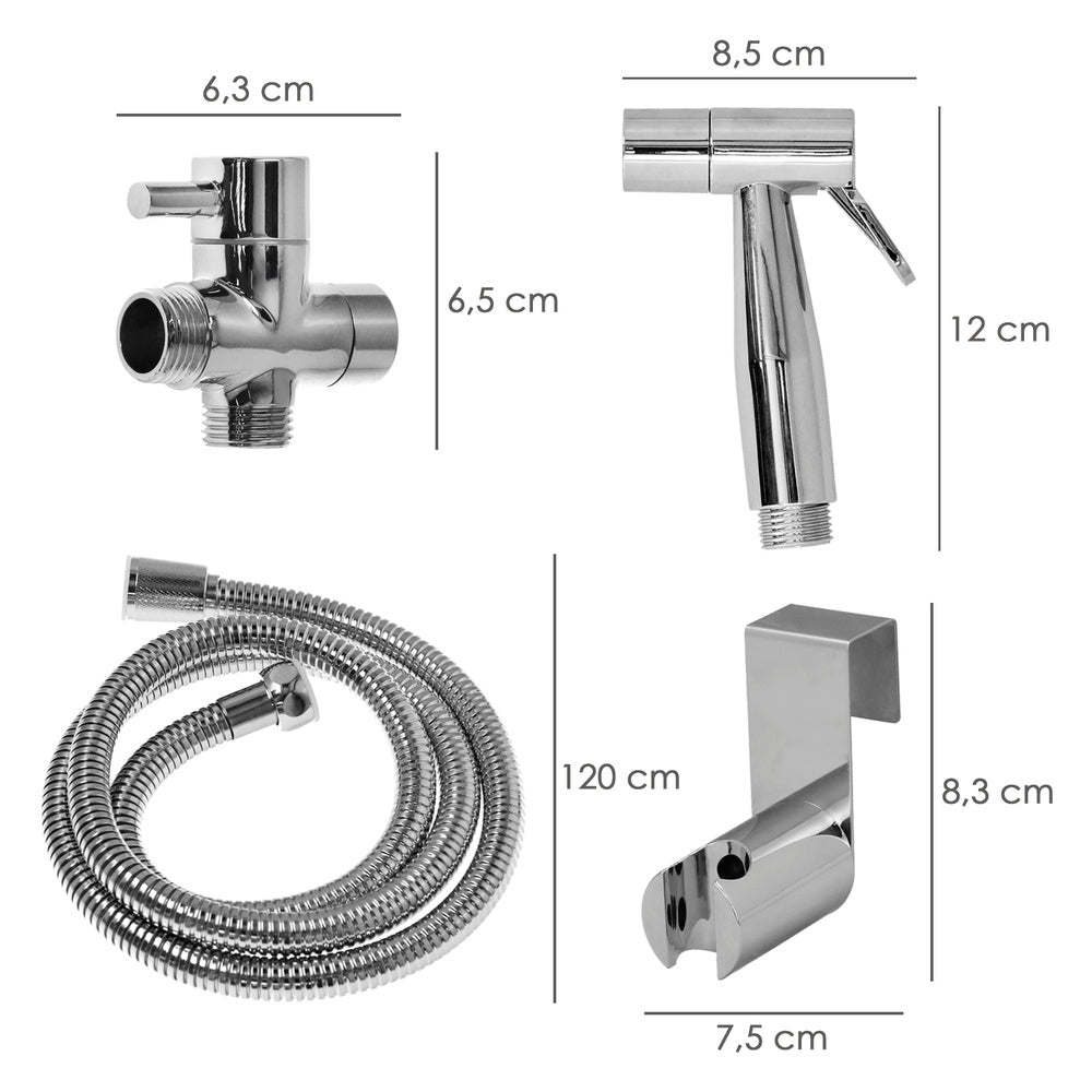 Bidet shower toilet with ceramic valve h 1/2" m 1/2" m 1/2"