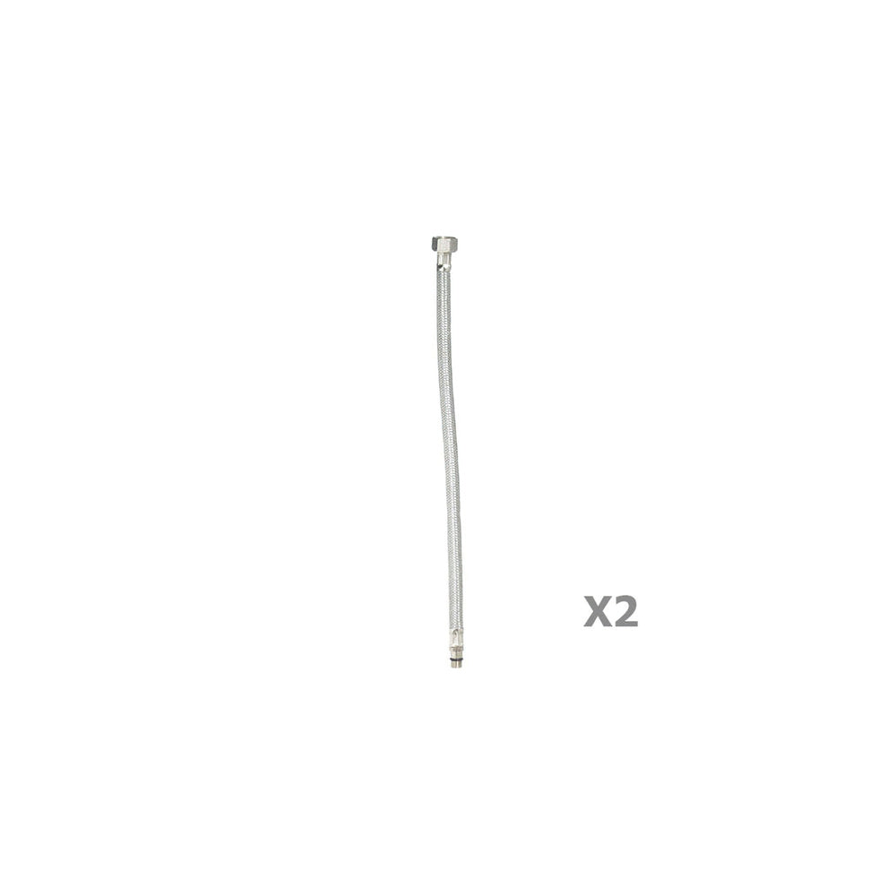 Flexible hose mixer tap Maurer H3/8" - M10 (2 pieces)