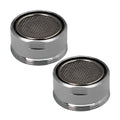 Atomizador grifos / monomando m24  (2 piezas) filtro aireador grifo, economizador de agua, difusor grifo, aireador economizador