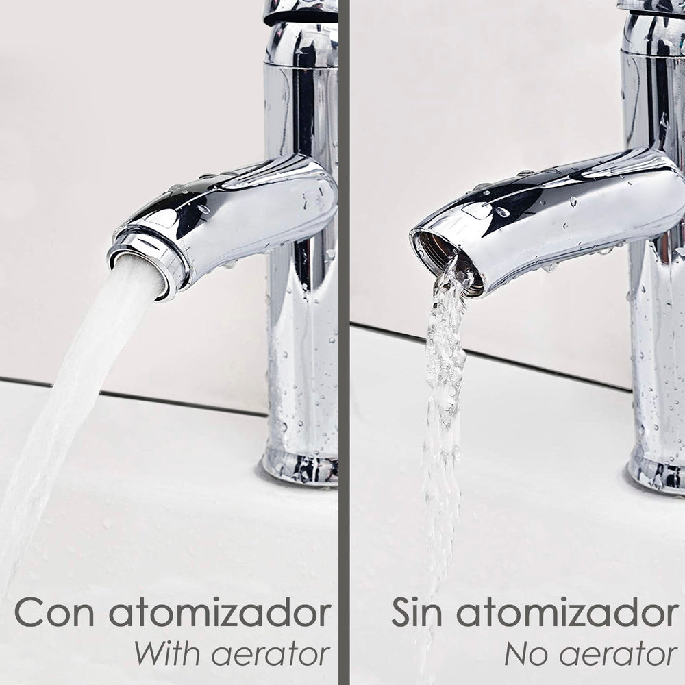 Atomizador grifos / monomando m24  (2 piezas) filtro aireador grifo, economizador de agua, difusor grifo, aireador economizador