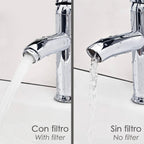 Atomizador grifos / monomando m28  (2 piezas) filtro aireador grifo, economizador de agua, difusor grifo, aireador economizador