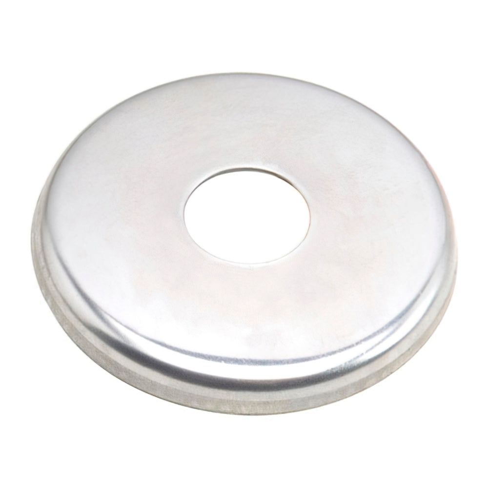 Domed escutcheon trim 3/8" steel