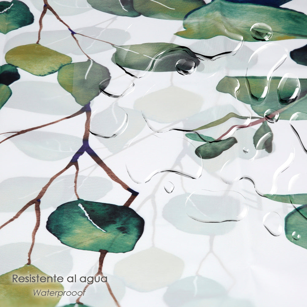 Cortina de duche nature 180x200 cm impermeável