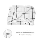 Cortina ducha cuadros 180x200 cm impermeable