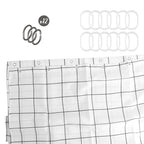 Cortina ducha cuadros 180x200 cm impermeable