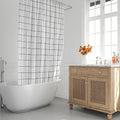 Cortina ducha cuadros 180x200 cm impermeable