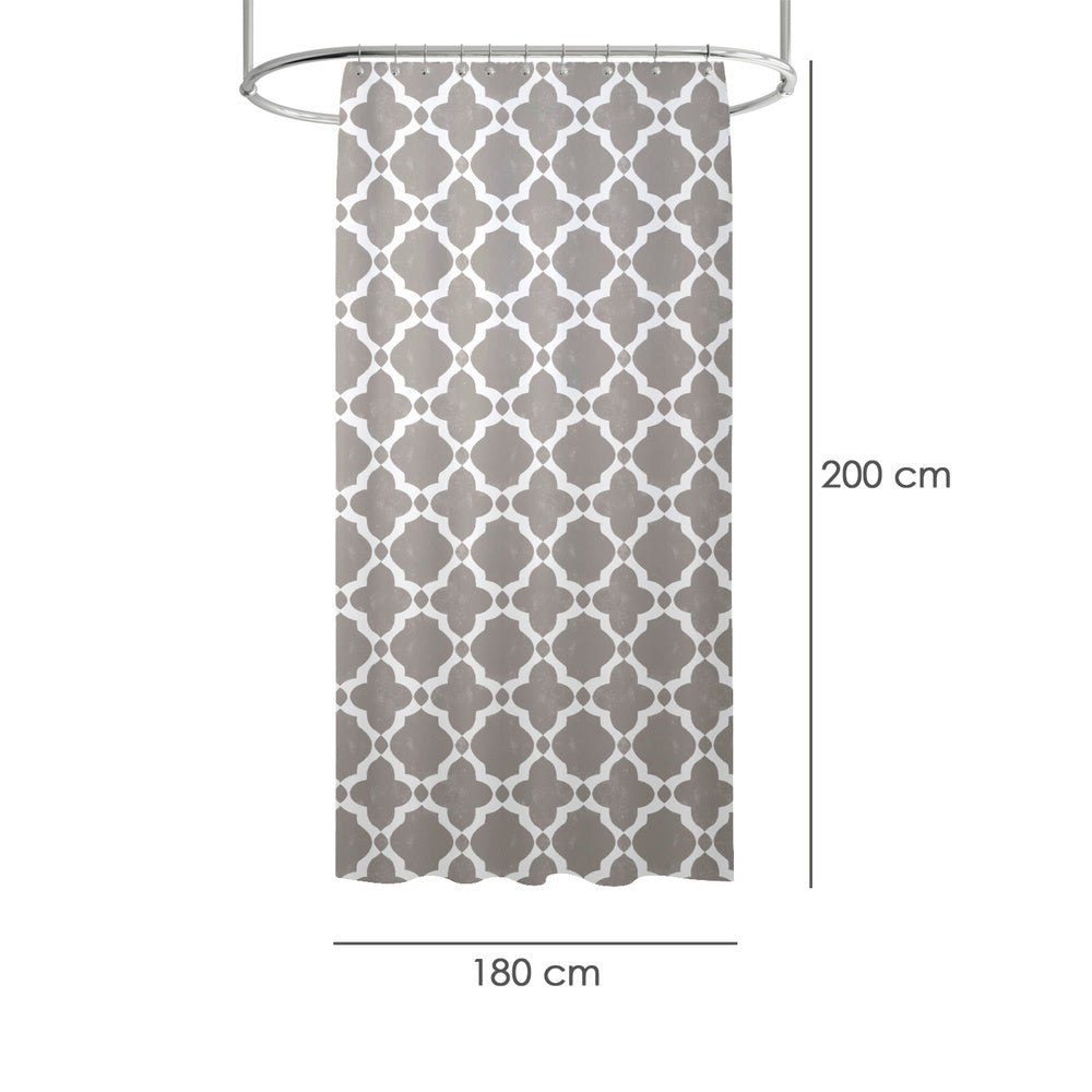 Cortina ducha vintage 180x200 cm impermeable