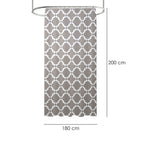 Cortina ducha vintage 180x200 cm impermeable