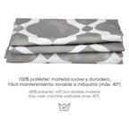 Cortina ducha vintage 180x200 cm impermeable