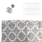 Cortina ducha vintage 180x200 cm impermeable
