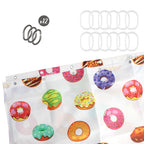 Cortina ducha donuts 180x200 cm impermeable