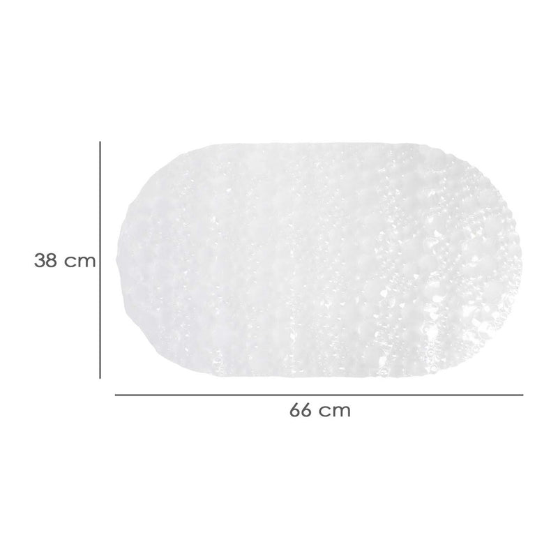 Alfombra bañera antideslizante 67x38 cm