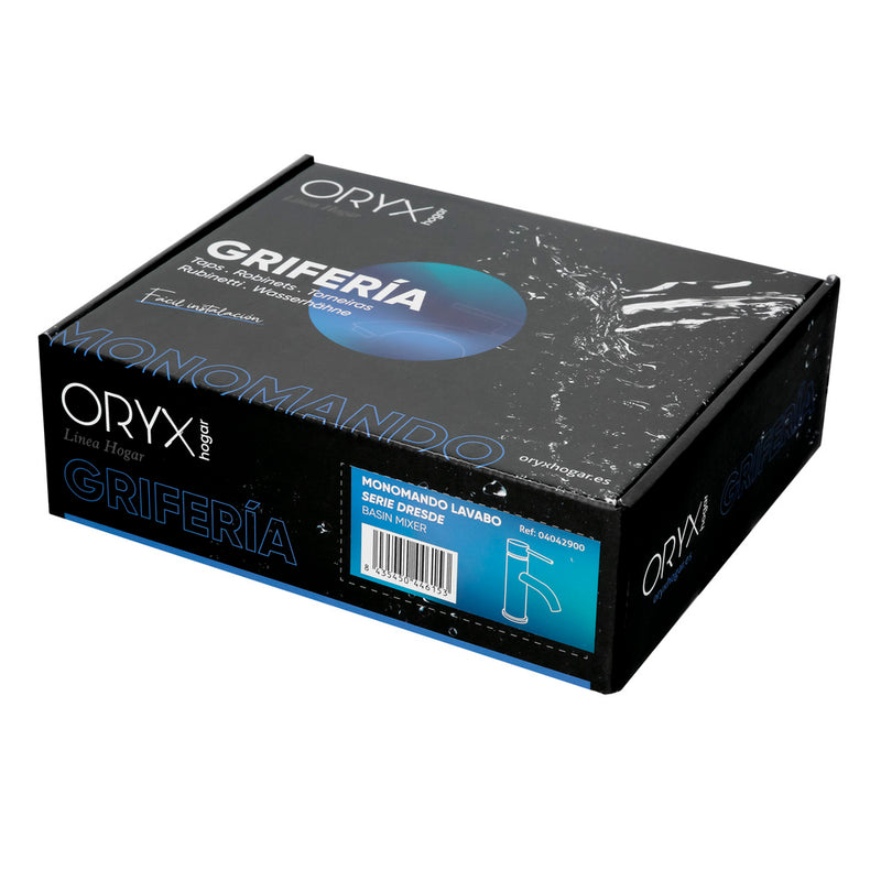 Monomando lavabo "dresde" grifo baño, grifo encimera, grifo cocina, grifo mezclador. cartucho ceramico ø 35 mm