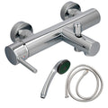 Monomando bañera / ducha "dresde" grifo baño, grifo encimera, grifo cocina, grifo mezclador. Cartucho cerámico ø 35 mm