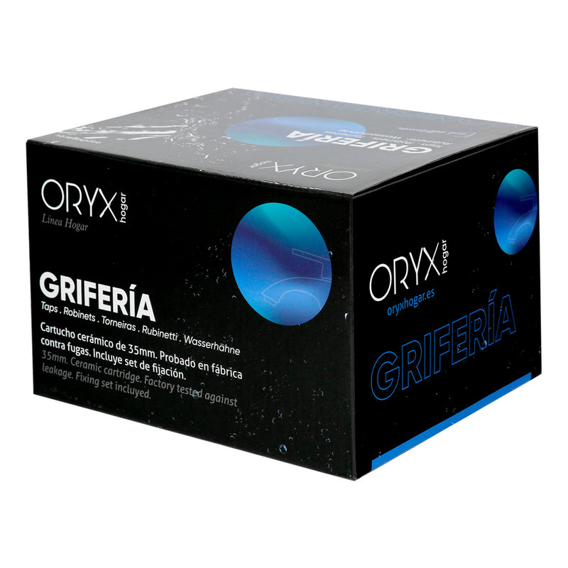 Monomando ducha "dresde" mezclador central grifo baño, grifo encimera, grifo cocina, grifo mezclador. cartucho ceramico ø 35 mm