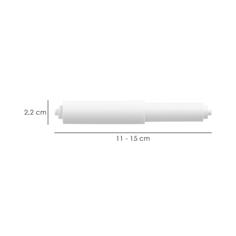Eixo porta-rolos papel higiénico ø 22 mm x 110 - 150 mm
