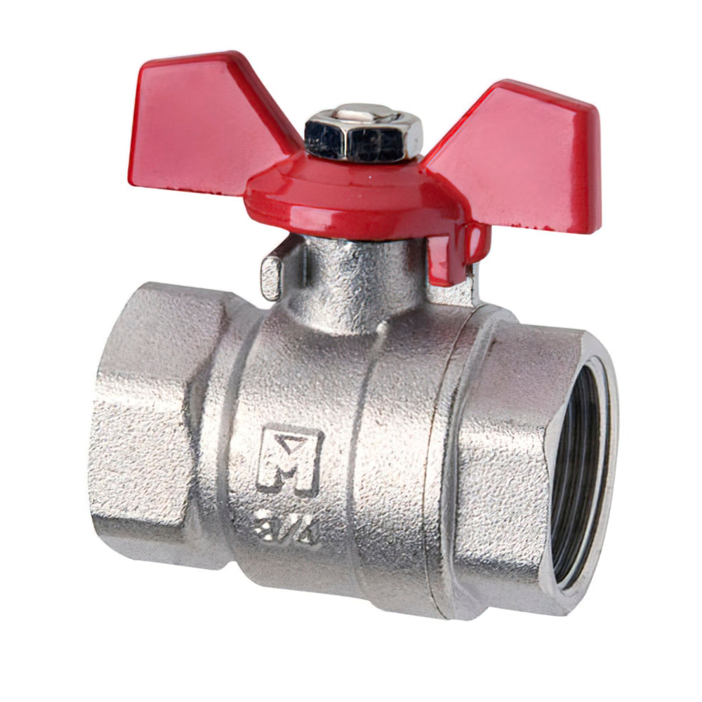 Butterfly ball valve 1/2"