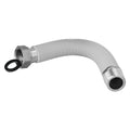 Extendable corrugated stainless steel water pipe. Length from 22.5 to 30 cm, 3/4" connections