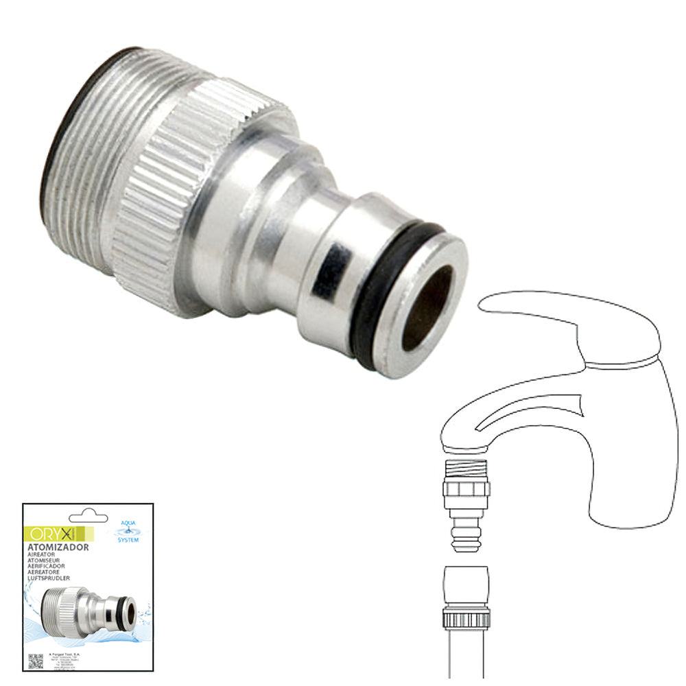 Oryx M24 atomizer adapter to quick connect plug