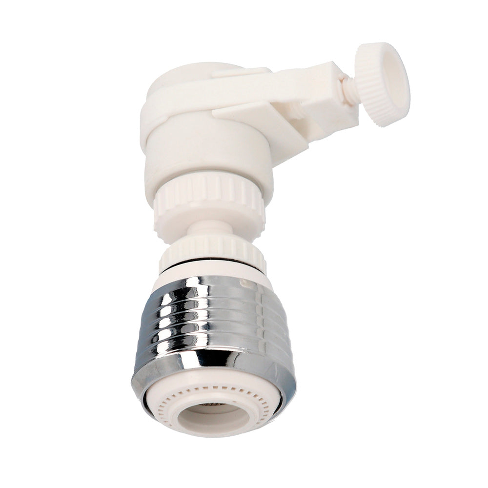 Economical aerator with ball joint with male/female adapter