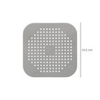 Protetor de escoamento em silicone para cozinha e casa de banho, 145 x 145 mm