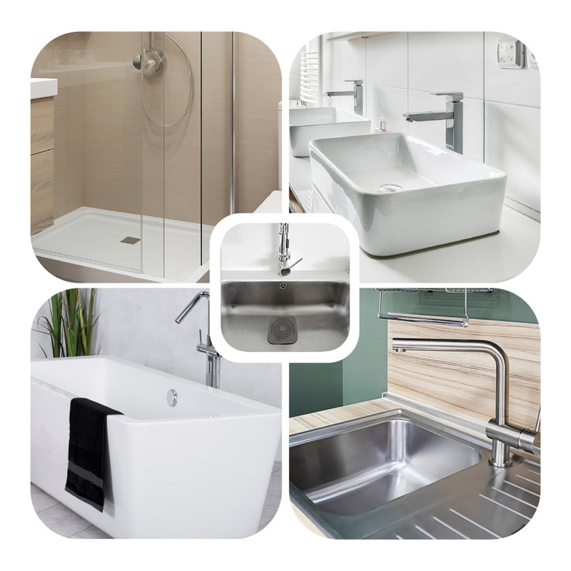 Protector desagüe silicona cocina baño 145 x 145 mm