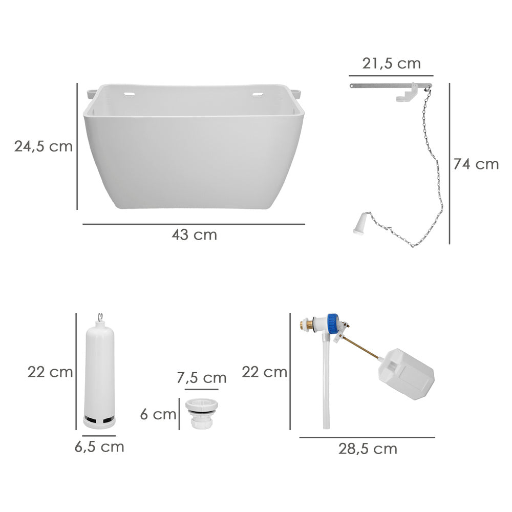 Cisterna alta completa standard