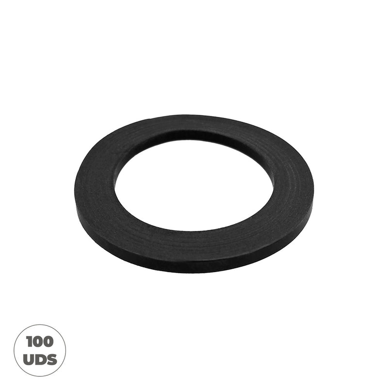 Junta plana ancha 1 1/2" 30 x 44,5 x 2,5 mm bolsa 100 unidades