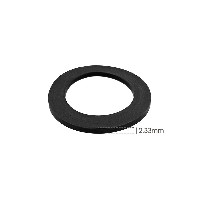 Junta plana ancha 1 1/2" 30 x 44,5 x 2,5 mm bolsa 100 unidades