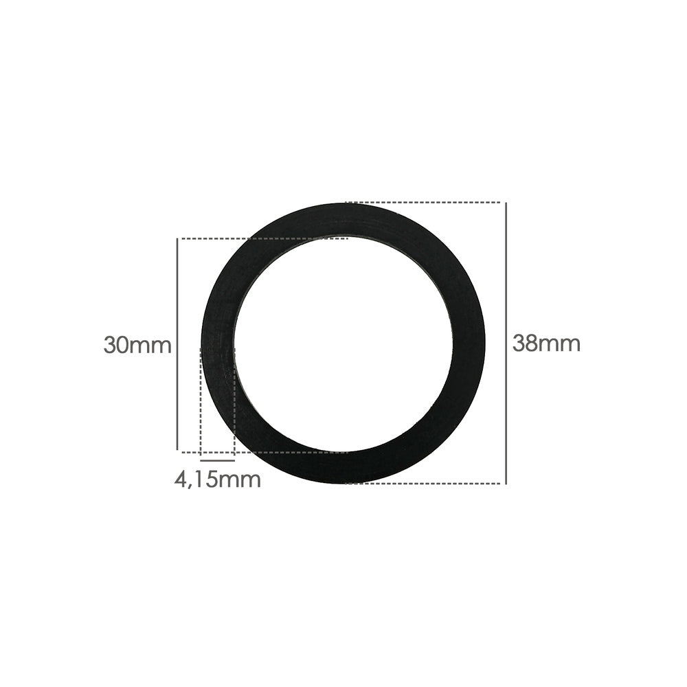 Wide flat gasket 1 1/4" 28.5 x 37.5 x 2.5 mm bag 100 units
